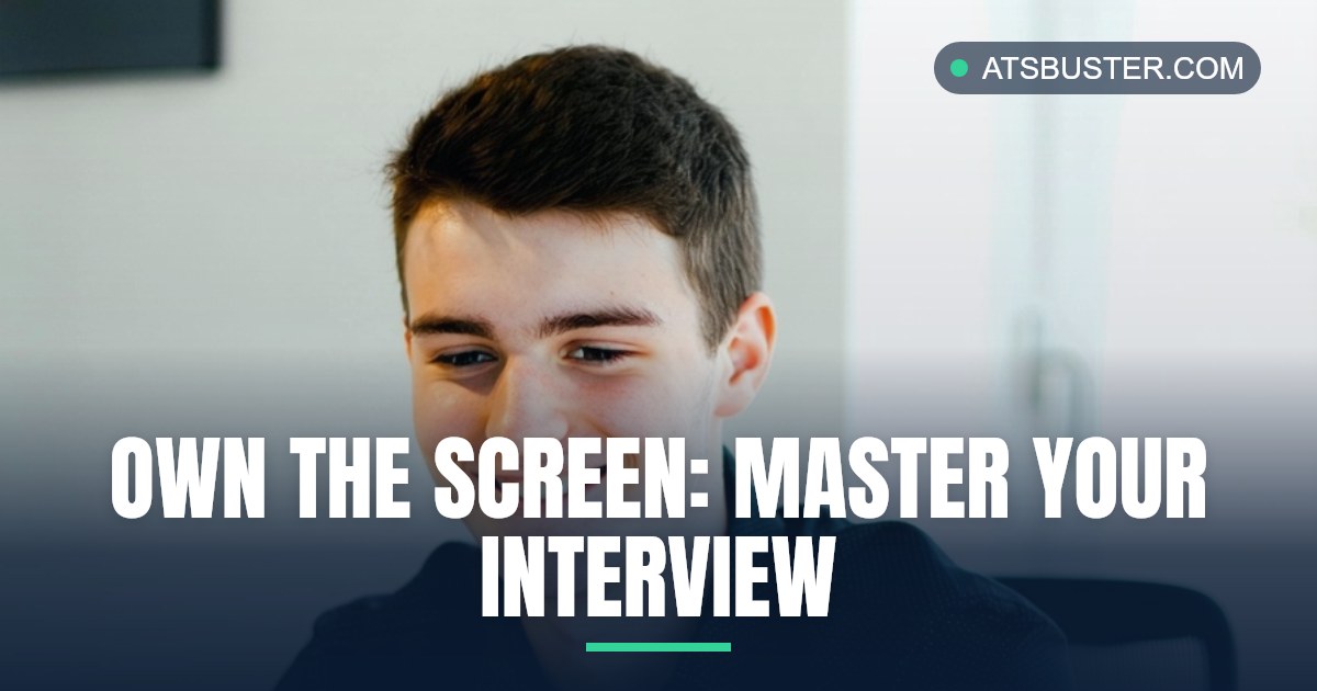 Online job interview: How to stand out and impress?